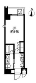 アジールコート麻布十番 302 間取り図