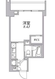 アジールコート麻布十番 305 間取り図