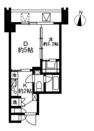 アジールコート麻布十番 703 間取り図