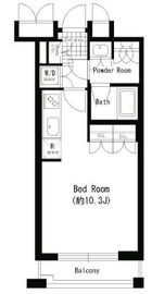 アクトフォルム学芸大学 602 間取り図