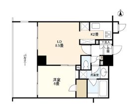 アトラス江戸川アパートメント 5階 間取り図