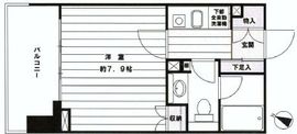 ファミールグラン銀座4丁目オーセンティア 3階 間取り図