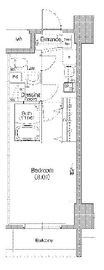 ウィルテラス深川住吉 805 間取り図