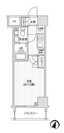 レジディア笹塚2 306 間取り図