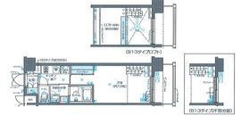 ZOOM芝浦 2階 間取り図