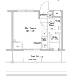 プライムアーバン西早稲田 403 間取り図