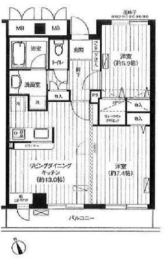 新御茶ノ水アーバントリニティ 12階 間取り図