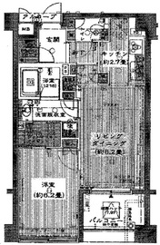 ファミール日本橋グランスイートプラザ 6階 間取り図