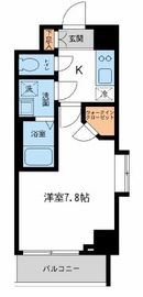 プライムアーバン住吉2 605 間取り図