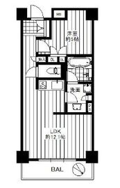 小石川ザ・レジデンスイーストスクエア 4階 間取り図