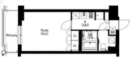 エスティメゾン武蔵小山2 104 間取り図