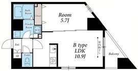 リブリ・サンヴィレッジ26 502 間取り図
