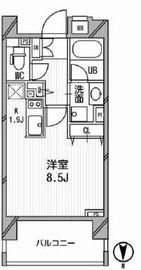 クリオ西池袋 3階 間取り図