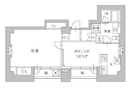 ルーチェ高輪 901 間取り図