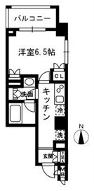 レジディア中落合 B207 間取り図