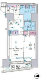 ジェノヴィア東大前グリーンヴェール 3階 間取り図