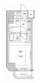 ジェノヴィア東大前グリーンヴェール 5階 間取り図