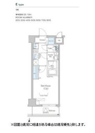 ベルフェリーク木場 305 間取り図