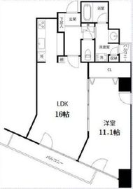 ザイマックス岩本町レジデンス 906 間取り図