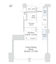 ラ・トゥール千代田 2105 間取り図