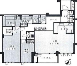 ブリスベージュ神宮前 2階 間取り図