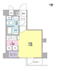 フィオリトゥーラ三軒茶屋ステーションフロント 603 間取り図