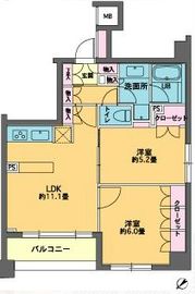 カスタリア東日本橋2 804 間取り図