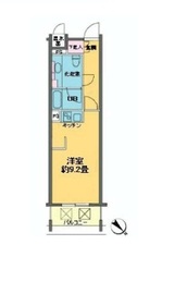 カスタリア銀座3 902 間取り図