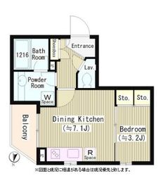 ファレール笹塚 202 間取り図