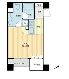 エンゼルピュア高輪 303 間取り図