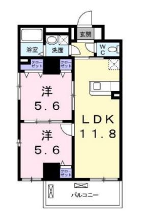 グラウンドウェル 207 間取り図
