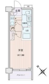 エコロジー都立大学レジデンス 204 間取り図