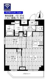 グランドコンシェルジュ菊川 6階 間取り図