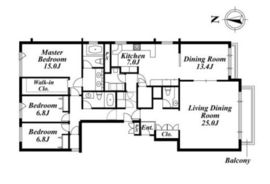 ファミグリア西麻布 301 間取り図