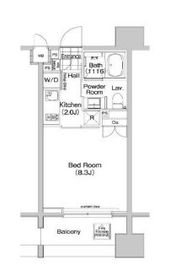 コンフォリア森下 704 間取り図