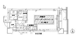 フリーディオ芝公園 3階 間取り図