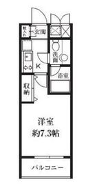 HF東新宿レジデンス 1002 間取り図