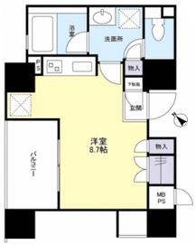 プライムアーバン目黒青葉台 701 間取り図