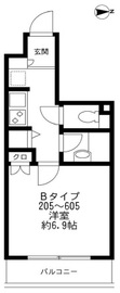 プライムアーバン番町 704 間取り図