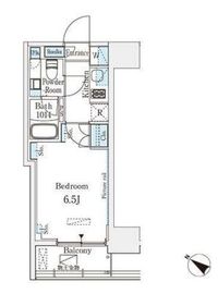 SIL西五反田 206 間取り図