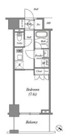 ザ・レジデンス赤坂檜町 203 間取り図