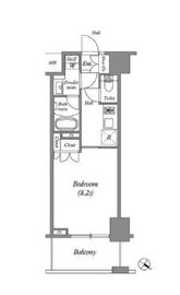 ザ・レジデンス赤坂檜町 304 間取り図