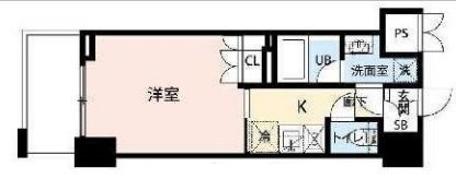 ザ・レジデンス赤坂檜町 704 間取り図