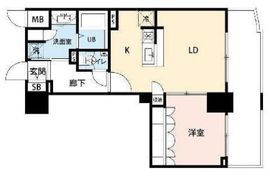 ザ・レジデンス赤坂檜町 1402 間取り図