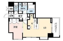 ザ・レジデンス赤坂檜町 1203 間取り図