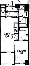 レジディア日本橋浜町 303 間取り図