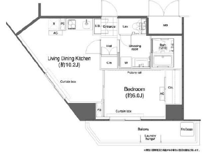 グランハイツ高田馬場 1111 間取り図