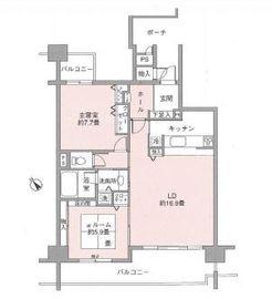 ガーデン文京白山 503 間取り図