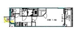 レジディア新御徒町2 604 間取り図