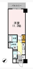 ヒルフラット大崎 104 間取り図